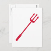 Roodduivel Briefkaart (Voorkant / Achterkant)