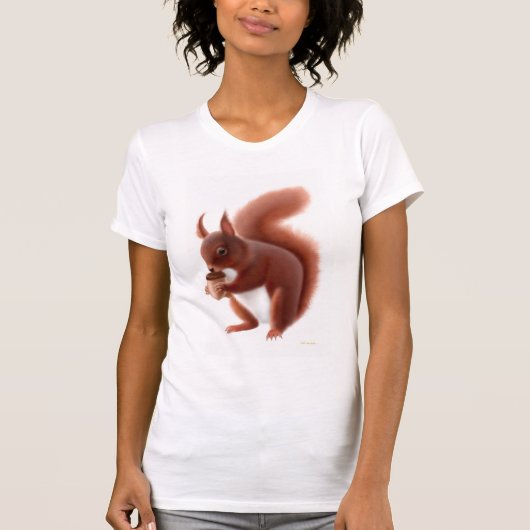 Roodeekhoorn Petite T-Shirt (Voorkant)