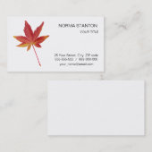 Roodeennajaarsblad Visitekaartje (Voorkant / Achterkant)