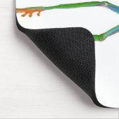 Roodeogboomkikker springt muismat (Hoek)