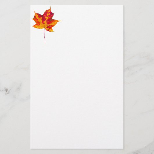 Roodesdoornblad Briefpapier (Voorkant)