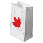 Roodesdoornblad Klein Cadeauzakje (Achterkant Gekanteld)