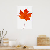 Roodesdoornblad Poster (Keuken)