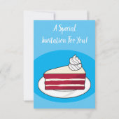 Roodfluwelen cartoon kaart (Achterkant)