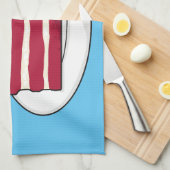 Roodfluwelen cartoon theedoek (Quarter Fold)