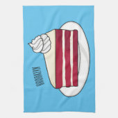 Roodfluwelen cartoon theedoek (Verticaal)