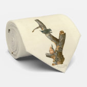 Roodgebrande Nuthatch - Amerikaanse vogels Stropdas (Opgerold)