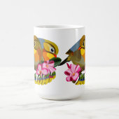 ROODGEFACTUREERDE LEIOTHRIXVOGELS - ALOHA KOFFIEMOK (Center)