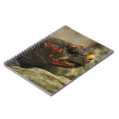 Roodgekleurde schildpad notitieboek (Linkerzijde)