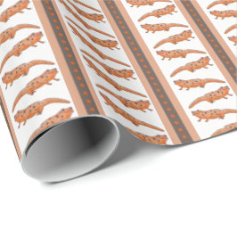 Roodgevlekte watersalamander cadeaupapier