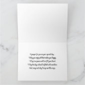 Roodgevleugelde merel - Verjaardag Kaart (Binnen)