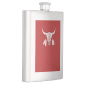 Roodghost Dance Buffalo roestvrijstalen kolf Flacon (Rechts)