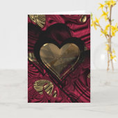 "Roodgloeiende Liefde " * Kaart (Gele Bloem)