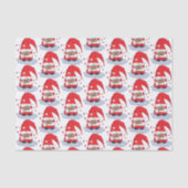 Roodgnoompatroon met papier voor hartweefsel (Voorkant)