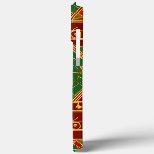ROODGROEN Case-Mate iPhone CASE (Achterkant / Links)