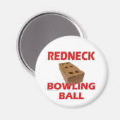 ROODHALS BOWLINGBAL MAGNEET (Voorkant / Achterkant)