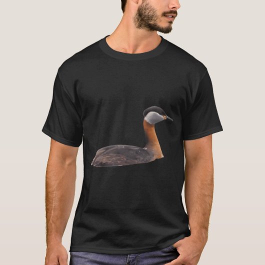 Roodhalsfuut T-shirt (Voorkant)