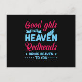 Roodharen Roodbaarzen Ginger Freckles Briefkaart (Voorkant)