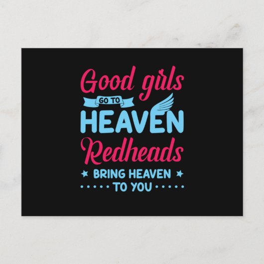 Roodharen Roodbaarzen Ginger Freckles Briefkaart (Voorkant)