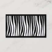 roodharig visitekaartje (Achterkant)