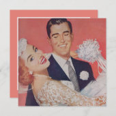 Roodharige Bruid Huwelijk Save The Date (Voorkant / Achterkant)