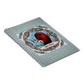 roodharige eend notitieboek (Rechterzijde)