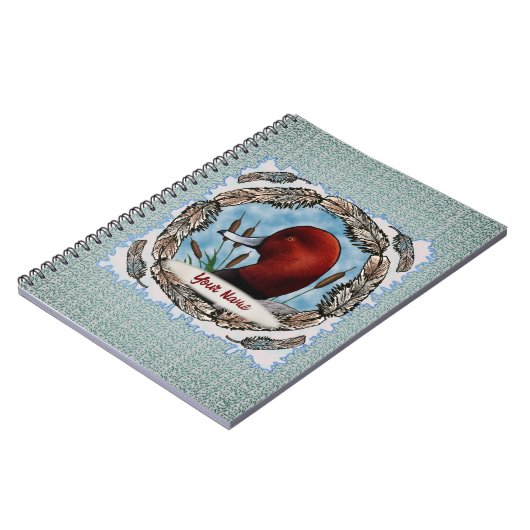 roodharige eend notitieboek (Linkerzijde)