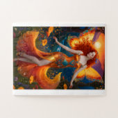 Roodharige fey-tovenares legpuzzel (Horizontaal)