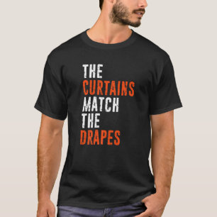Roodharige Ginger De Gordijnen Overeenkomen Draper T-shirt