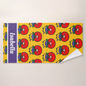 Roodharige Gouldische vink Badhanddoek (Badhanddoek)