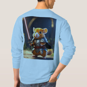 Roodharige hamster zwaardvechter: onwerkelijke 3D- T-shirt