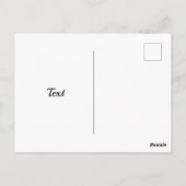 Roodharige Hiker Rugzak Pinup Meisje Briefkaart (Achterkant)