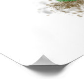 Roodharige Hiker Rugzak Pinup Meisje Poster (Hoek)