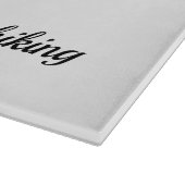 Roodharige Hiker Rugzak Pinup Meisje Quote Snijplank (Hoek)