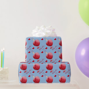 roodharige kaarsen romantisch cadeaupapier