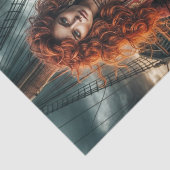 roodharige piraat | Stormy Zeeen Art Decoupage Tissuepapier (Detail)