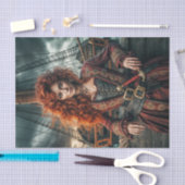 roodharige piraat | Stormy Zeeen Art Decoupage Tissuepapier (Craft)