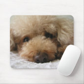 Roodharige Poodle Muismat (Met muis)