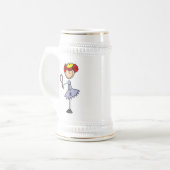Roodharige Prinses Bierpul (Voorkant links)