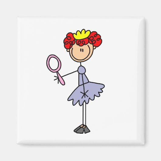 Roodharige Prinses Magneet (Voorkant)