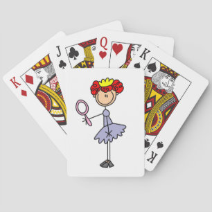 roodharige prinses pokerkaarten