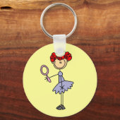 Roodharige Prinses Sleutelhanger (Voorkant)