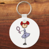 Roodharige Prinses Sleutelhanger (Voorkant)