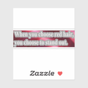 Roodharige Sticker 3