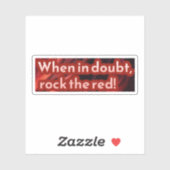 Roodharige Sticker 4 (Vel)