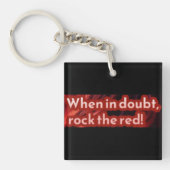 Roodharige Sticker 4 Sleutelhanger (voorkant)