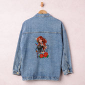 Roodharige Vrouw Tattoos Denim Jacket (Hangar)