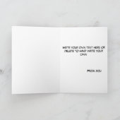 Roodharige Vrouw Tattoos Feestdagen Kaart (Binnen)