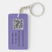 Roodharige Vrouw Tattoos Sleutelhanger (achterkant)