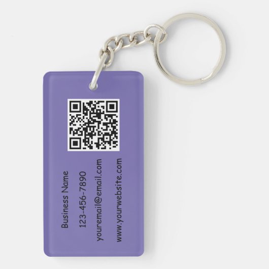 Roodharige Vrouw Tattoos Sleutelhanger (achterkant)